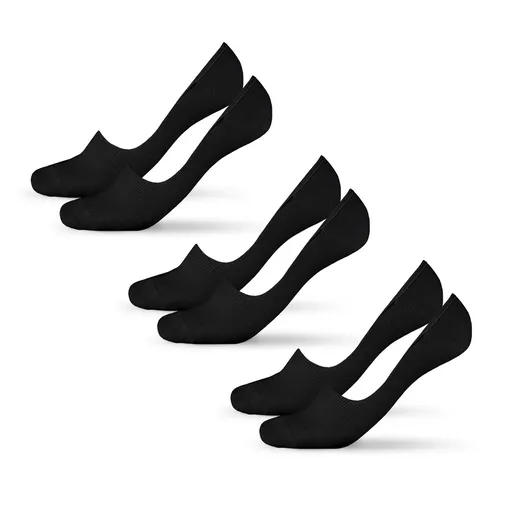 Bontis Set 3 ks: Ponožky INVISO - Černá | 39-42