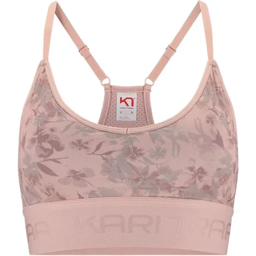 KARI TRAA VAR PRINTED Dámská podprsenka, růžová, velikost