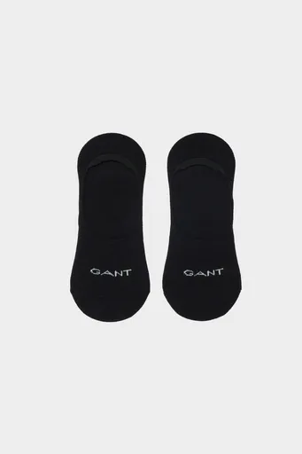 PONOŽKY GANT INVISIBLE SOCKS 2-PACK BLACK