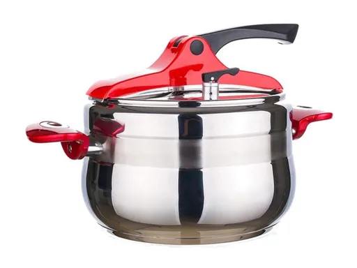 Hrnec tlakový BANQUET Grande Red 5l - rozbaleno - pomačkaný obal