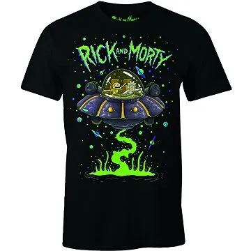 Rick and Morty - Soucoupe - tričko S (3664794031083)