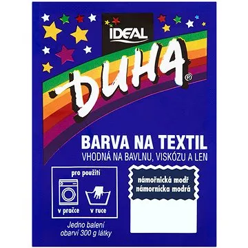 DUHA barva na textil námořnická modrá 15 g (3045200475200)