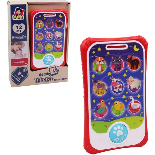 MaDe Dětský mobilní telefon, 9,5 x 15,5 cm