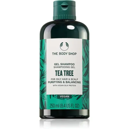 The Body Shop Tea Tree Shampoo čisticí šampon na mastné vlasy 250 ml