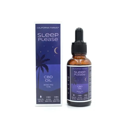 California Farms Sleep please CBD oil 30 ml