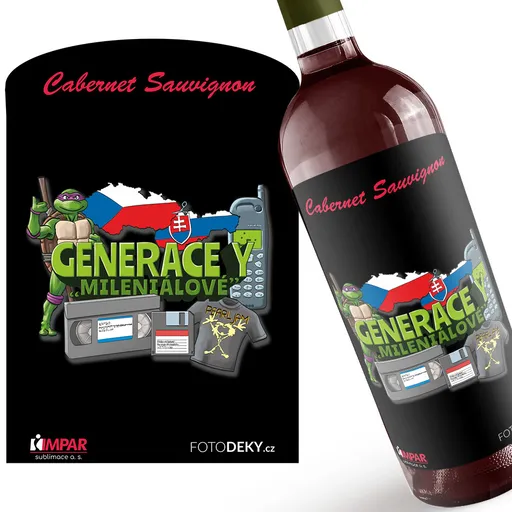 Víno Generace Y – Mileniálové (Druh Vína: Červené víno)