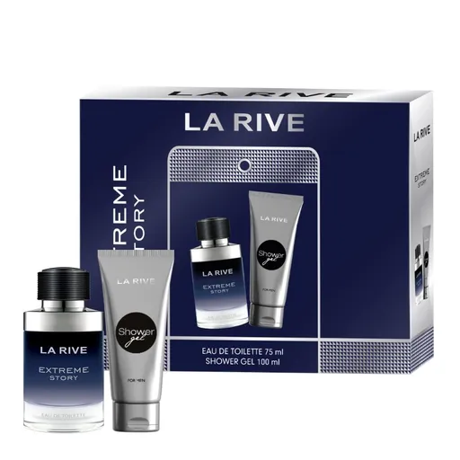 La Rive Extreme Story - EDT 75 ml + sprchový gel 100 ml