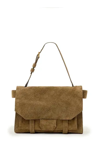 Nubuková kabelka AllSaints URSA