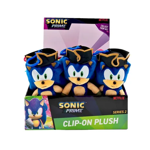 Sonic figurka – přívěsek plyšový (SON7204)