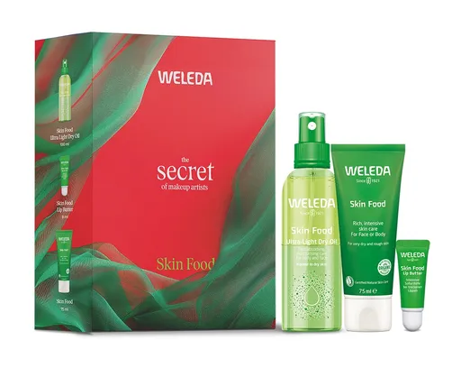 Weleda Skin Food The Secret of Make-up Artists dárkový set 3 ks