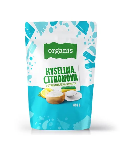Organis Kyselina citronová přírodní 1000 g