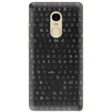 iSaprio Ampersand 01 pro Xiaomi Redmi Note 4 (amp01-TPU2-RmiN4)