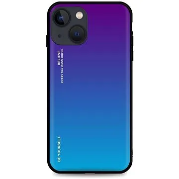 TopQ LUXURY iPhone 13 pevný duhový purpurový 64752 (Sun-64752)