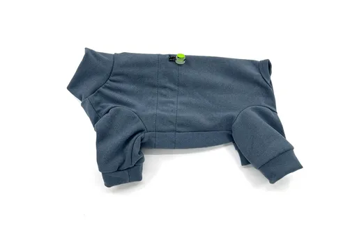 Vsepropejska Cozy pružná kombinéza pro psa Barva: Modrá, Délka zad (cm): 27, Obvod hrudníku: 28 - 38 cm