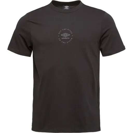 Umbro RLXS TEE ESSENTIALS Pánské triko, černá, velikost