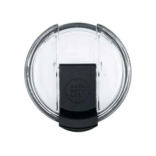 COOL BOTTLES NÁHRADNÍ VÍČKO 330-550 ML Náhradní víčko na hrnek, transparentní, velikost