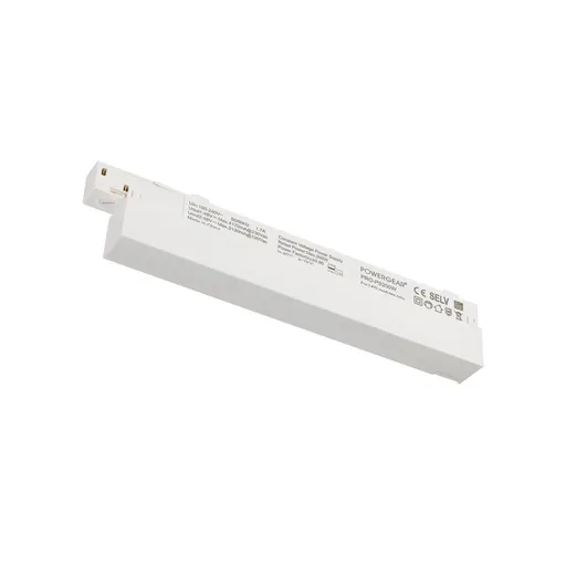 BIG WHITE (SLV) 48V SYSTÉM Intrack LED driver, 48 VDC, 200 W, On/Off, svorka pro připojovací kabel 220-240 VAC, kabelová šachta, bílý 1007875