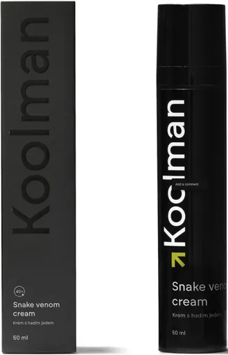 Pánský krém s hadím jedem