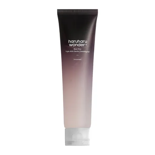 Haruharu Wonder Jemný exfoliační čisticí gel Black Rice Triple AHA (Gentle Cleansing Gel) 100 ml