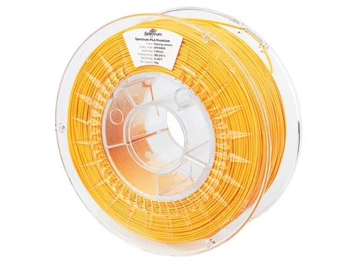 Spectrum CW-KR-001 filament, PLA Premium, 1.75mm, TOOLING LEMON, 1kg
