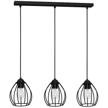 Lustr STAR 3xE27/60W/230V černý (77624)