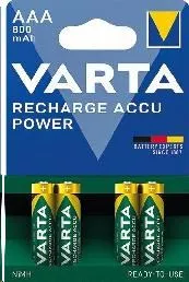 Varta LR03/4BP 800 mAh Ready to use (Blistr 4ks)