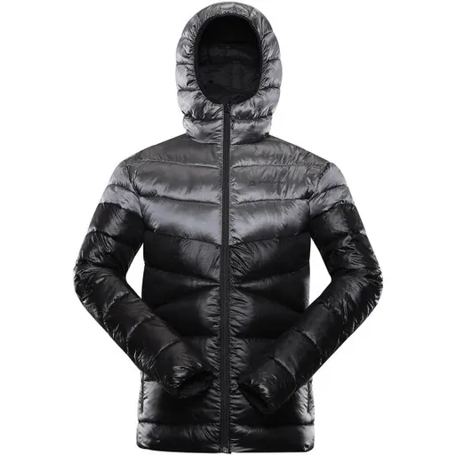 ALPINE PRO ROG Pánská zimní bunda, černá, velikost