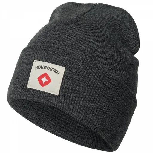 HÖHENHORN HEELFLIP Zimní beanie čepice, tmavě šedá, velikost