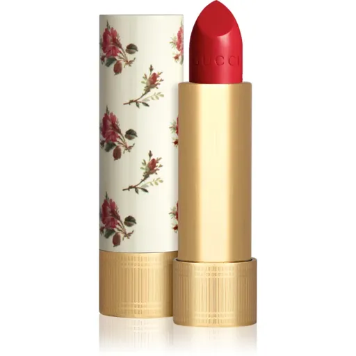Gucci Gucci Beauty Rouge à Lèvres Voile lesklá rtěnka odstín 25* Goldie Red 3.5 g