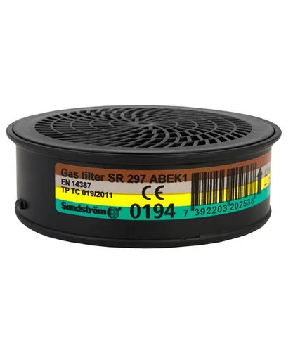 SUNDSTRÖM® SR 297 ABEK1-pro polomasky a celoobličejové masky H02-5312