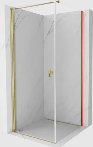 MEXEN MIST nástěnný profil, zlatá 8A0-00-50