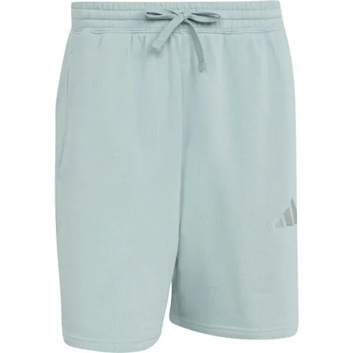 adidas M A SZN FT SHORTS Pánské volnočasové šortky, světle zelená, velikost