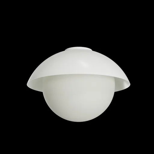 OSMONT LUK60512 LUKIDA 3 stropní/nástěnné skleněné svítidlo bílá IP65 4000 K 27W LED