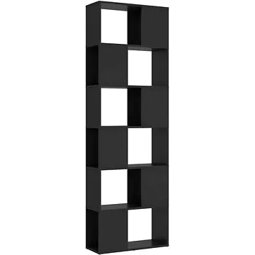 Shumee dělící stěna šedá 60×24×186 cm dřevotříska, 809100 (809100)