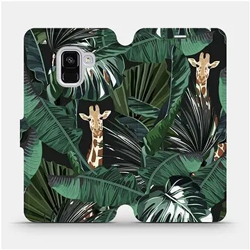Flip pouzdro na mobil Samsung Galaxy A8 2018 - VP06P Žirafky (5903516779277)
