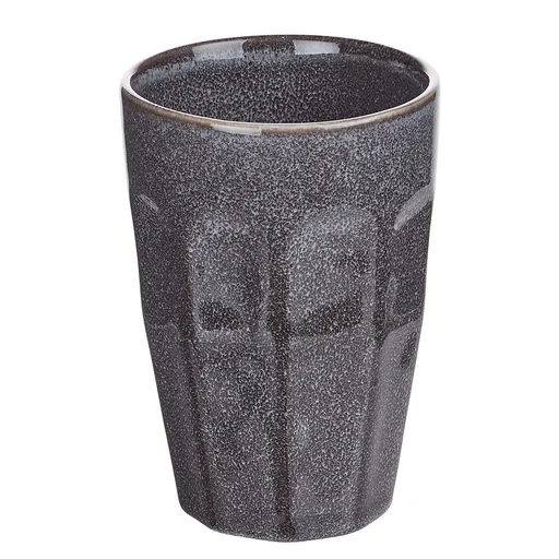 BERGAMO Hrnek Latte macchiato 330 ml - antracitová
