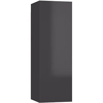 SHUMEE šedá s vysokým leskem, 30,5 × 30 × 90 cm  (803360)