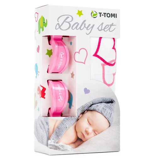 T-tomi BABY SET - Hearts