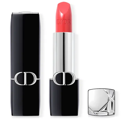 Dior Rouge Dior Satin dlouhotrvající rtěnka - hydratační květinová péče o rty - 028 Actrice 3,5 g
