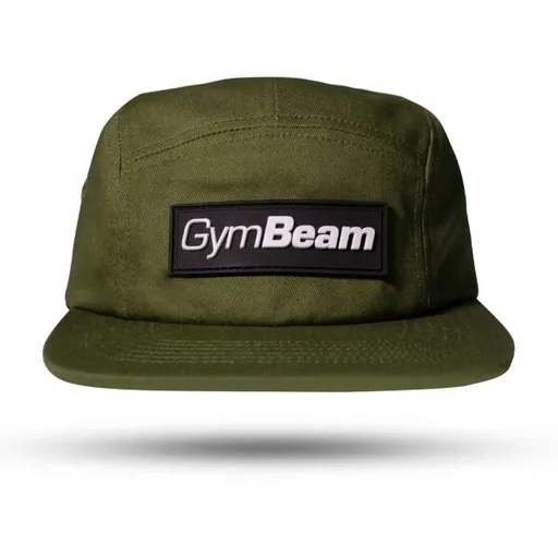 GymBeam 5PANEL CAP Kšiltovka, tmavě zelená, velikost