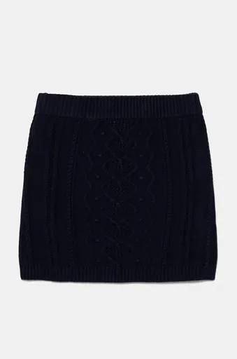 Sukně s příměsí vlny pro děti United Colors of Benetton