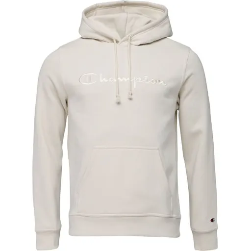 Champion HOODED Pánská mikina, béžová, velikost