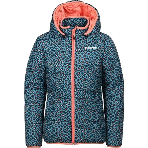 Lotto LEVHARD Dětská lehká prošívaná bunda, tyrkysová, velikost 116-122
