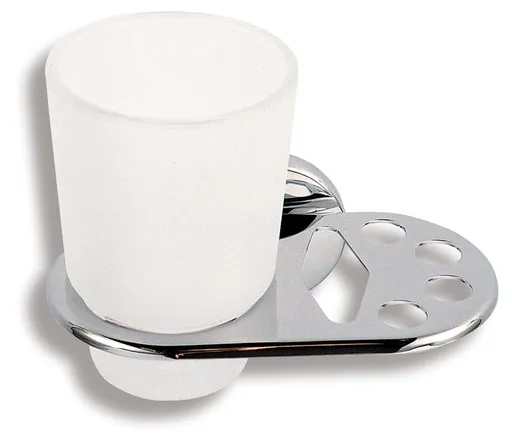 NOVASERVIS Držák kartáčků a skleničky Metalia 1 chrom 6149,0