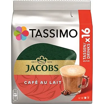 TASSIMO kapsle Jacobs Cafe Au Lait 16 nápojů (914234)