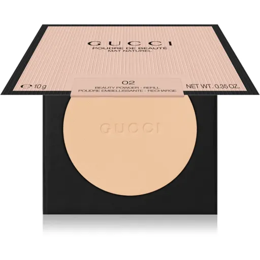 Gucci Gucci Beauty Poudre De Beauté Matte Powder matující pudr – náhradní náplň odstín 02 10 g