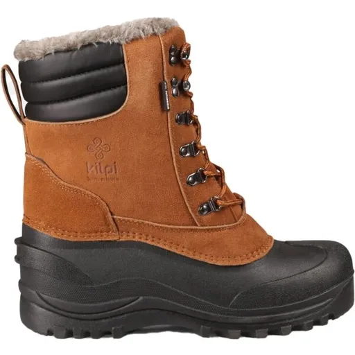 KILPI ANTARTIC HIGH WP-M Vysoké zateplené nepromokavé boty, hnědá, velikost