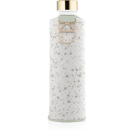 Equa Mismatch skleněná láhev na vodu + obal z umělé kůže barva Essence 550 ml