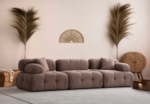 Trojmístná pohovka Doblo 3 Seater ( L1-O1-1R) - Cappucino