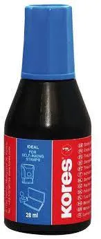 Barva razítková Kores modrá 28ml